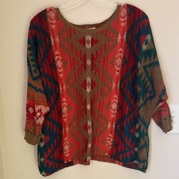 Ralph Lauren Sweaters - Women's Denim & Supply Ralph Lauren Southwestern Aztec Knit Sweater Size Small P